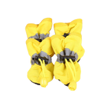 4pcs Waterproof Pet Dog Shoes Anti-slip Rain Boots